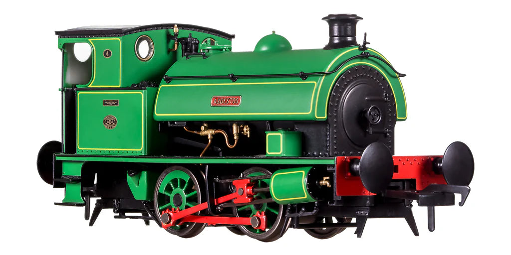 Dapol Hawthorn Leslie 0-4-0 Green Lined Yellow 'Asbestos' 4