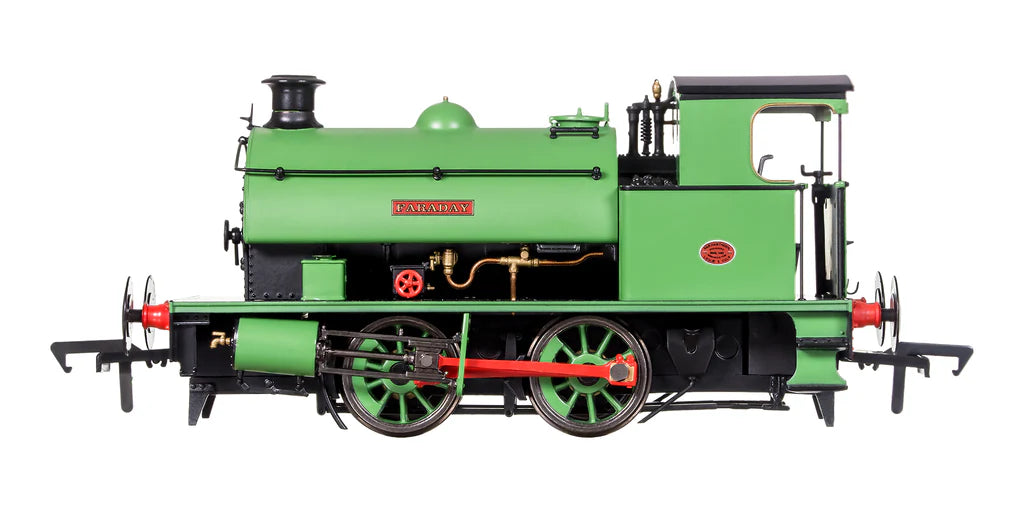 Hawthorn Leslie 0-4-0 Green 'Faraday'