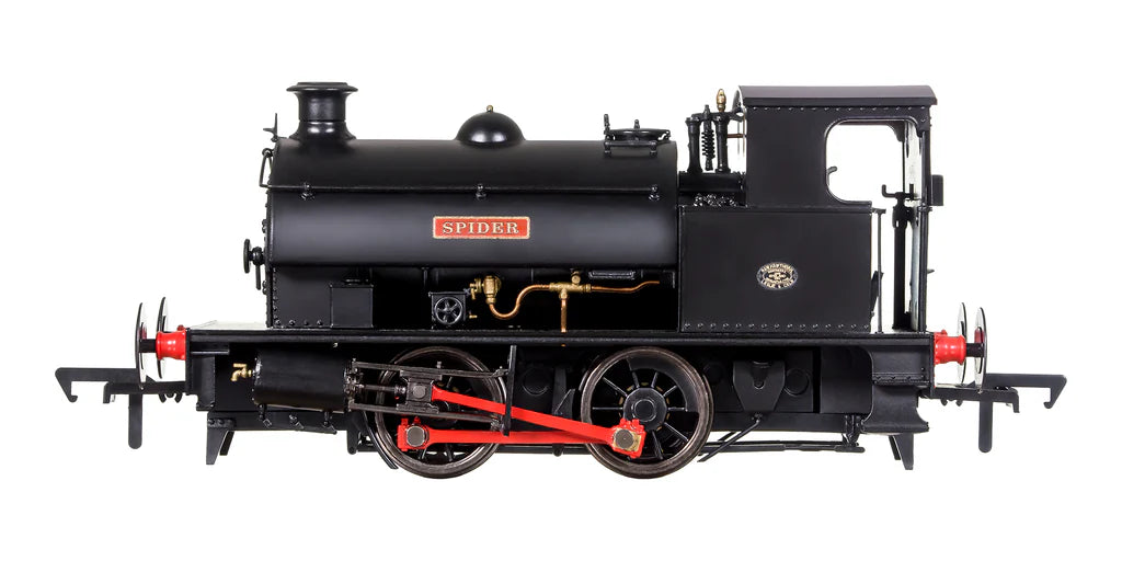 Hawthorn Leslie 0-4-0 Green 'Spider' Black Park Colliery