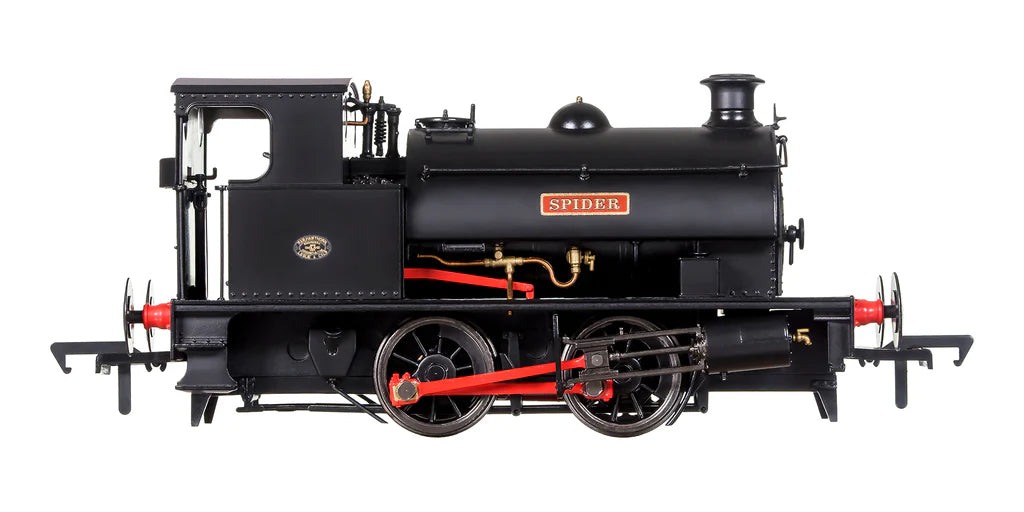 Hawthorn Leslie 0-4-0 Green 'Spider' Black Park Colliery