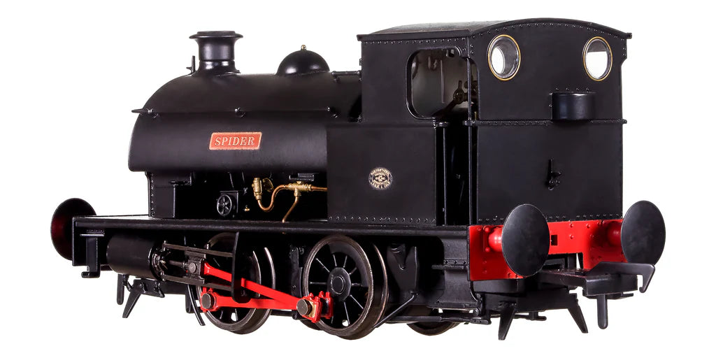 Hawthorn Leslie 0-4-0 Green 'Spider' Black Park Colliery