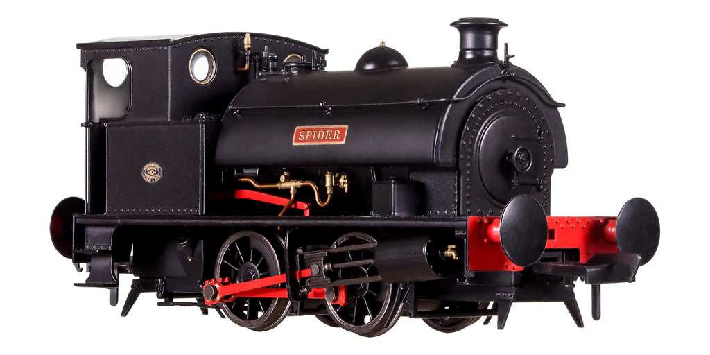 Hawthorn Leslie 0-4-0 Green 'Spider' Black Park Colliery