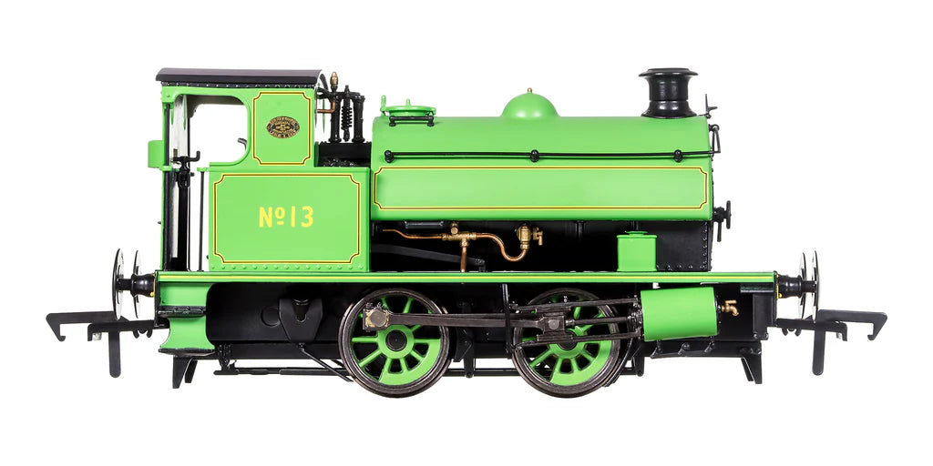 Hawthorn Leslie 0-4-0 Yellow Chevrons NES 13