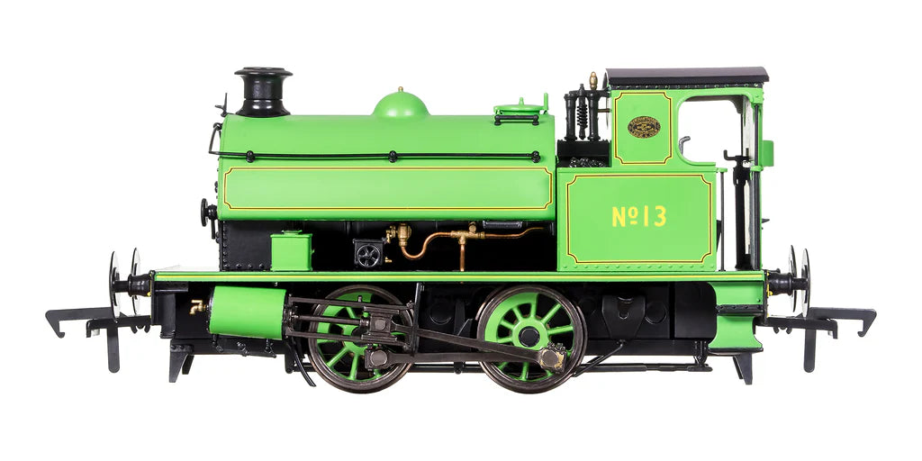 Hawthorn Leslie 0-4-0 Yellow Chevrons NES 13