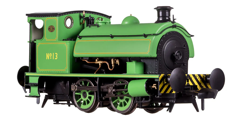 Hawthorn Leslie 0-4-0 Yellow Chevrons NES 13