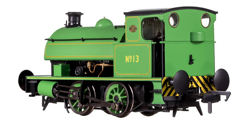Hawthorn Leslie 0-4-0 Yellow Chevrons NES 13