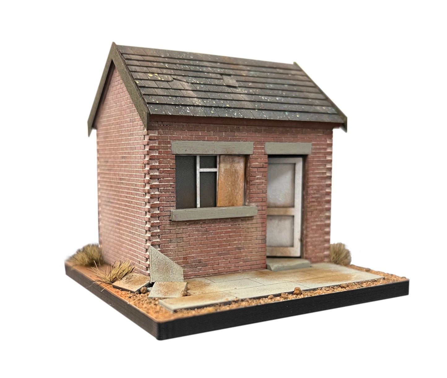 Brick Lineside Hut Kit