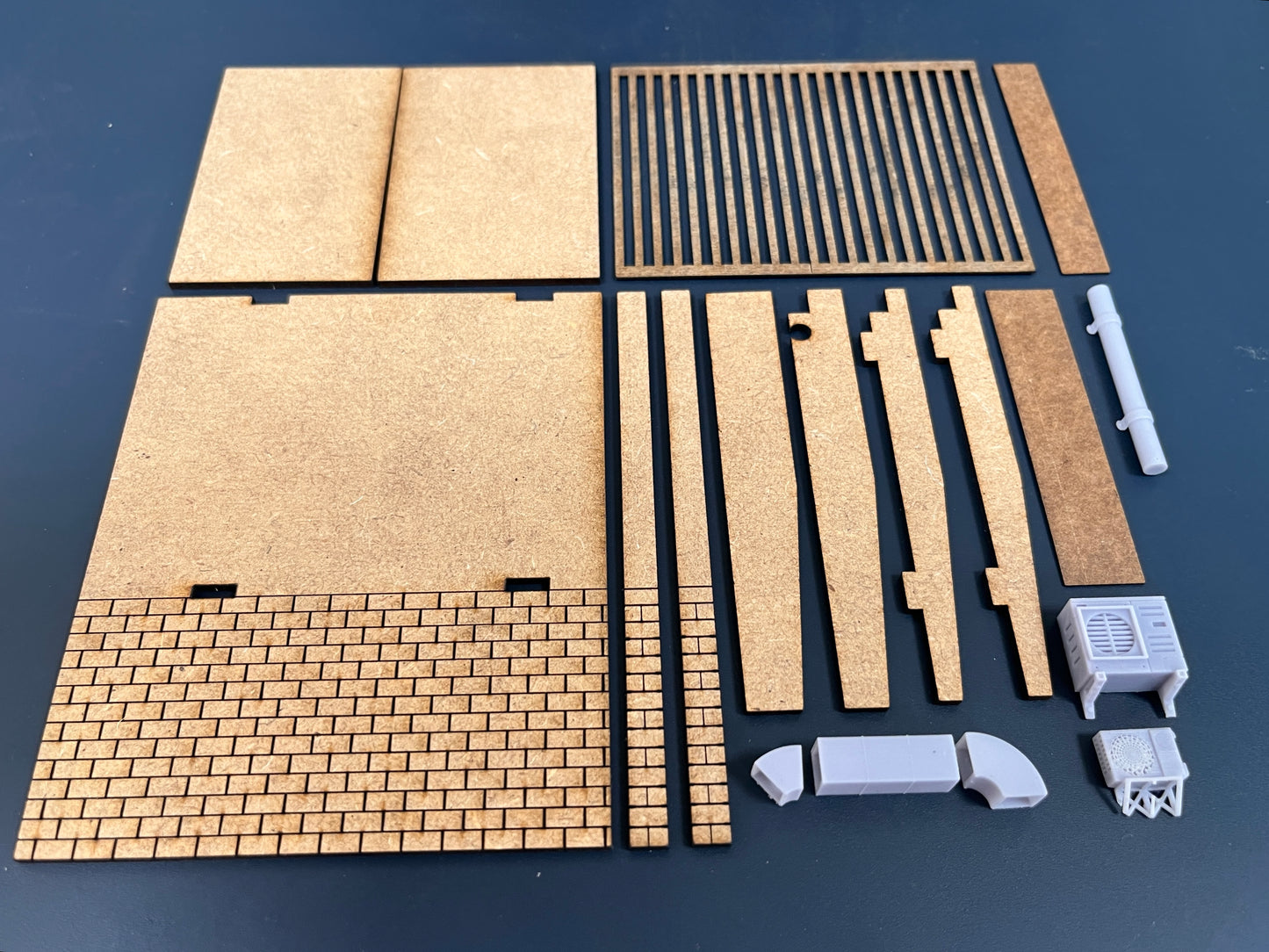 Low Relief Industrial Unit - Vanguard for OO
