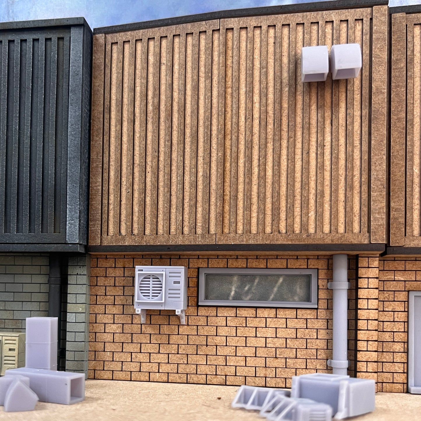 Low Relief Industrial Unit - Vanguard for OO