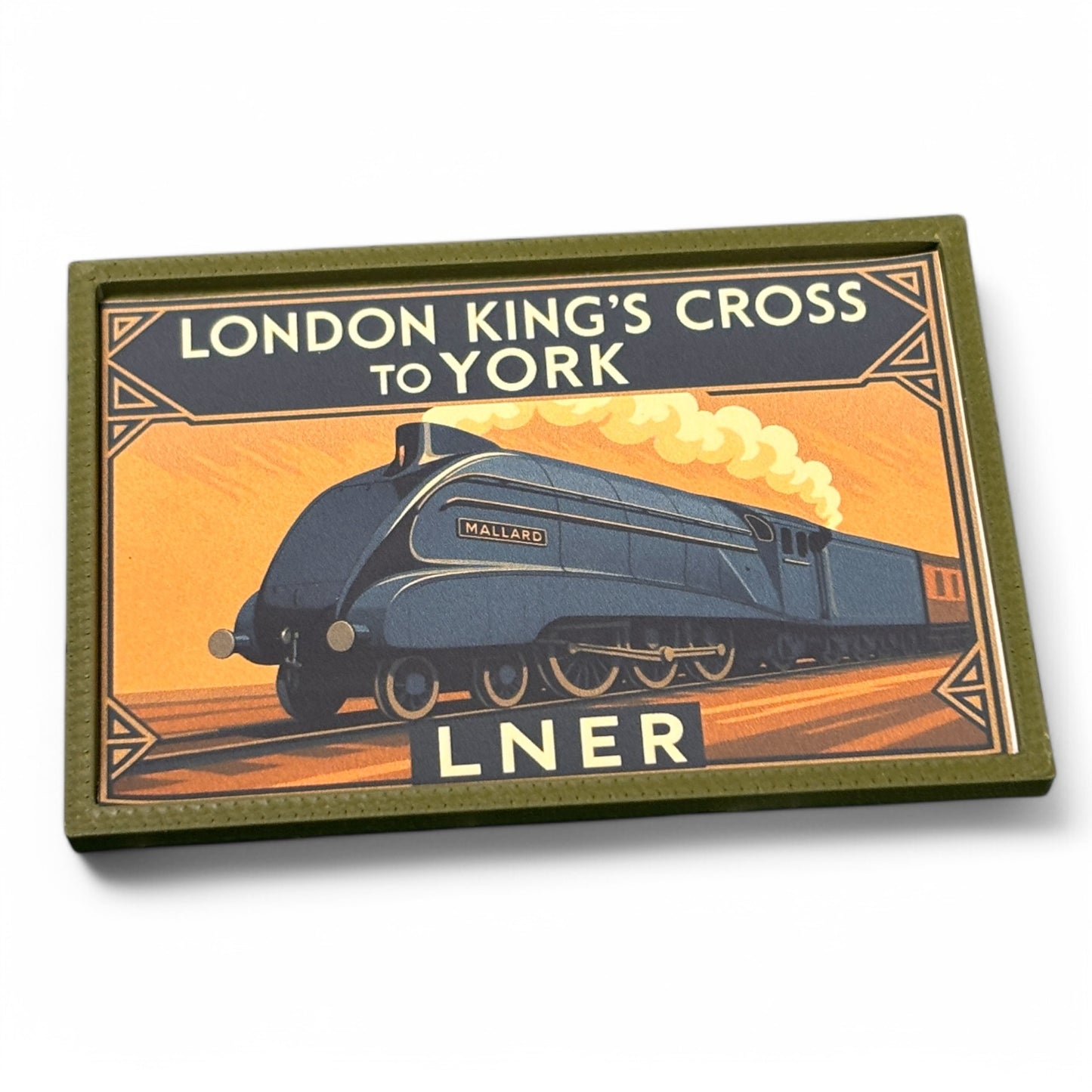 LNER Mallard Billboard & Poster- Landscape Style - OO Gauge