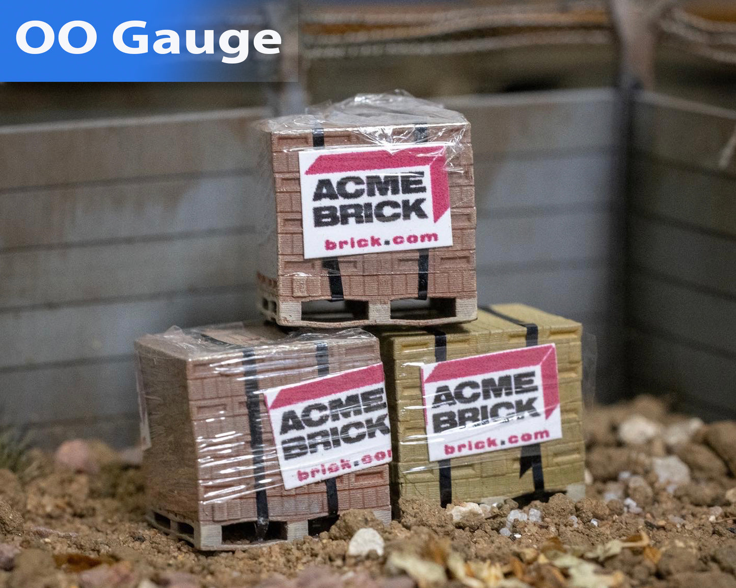 Pallet of Bricks - OO Gauge