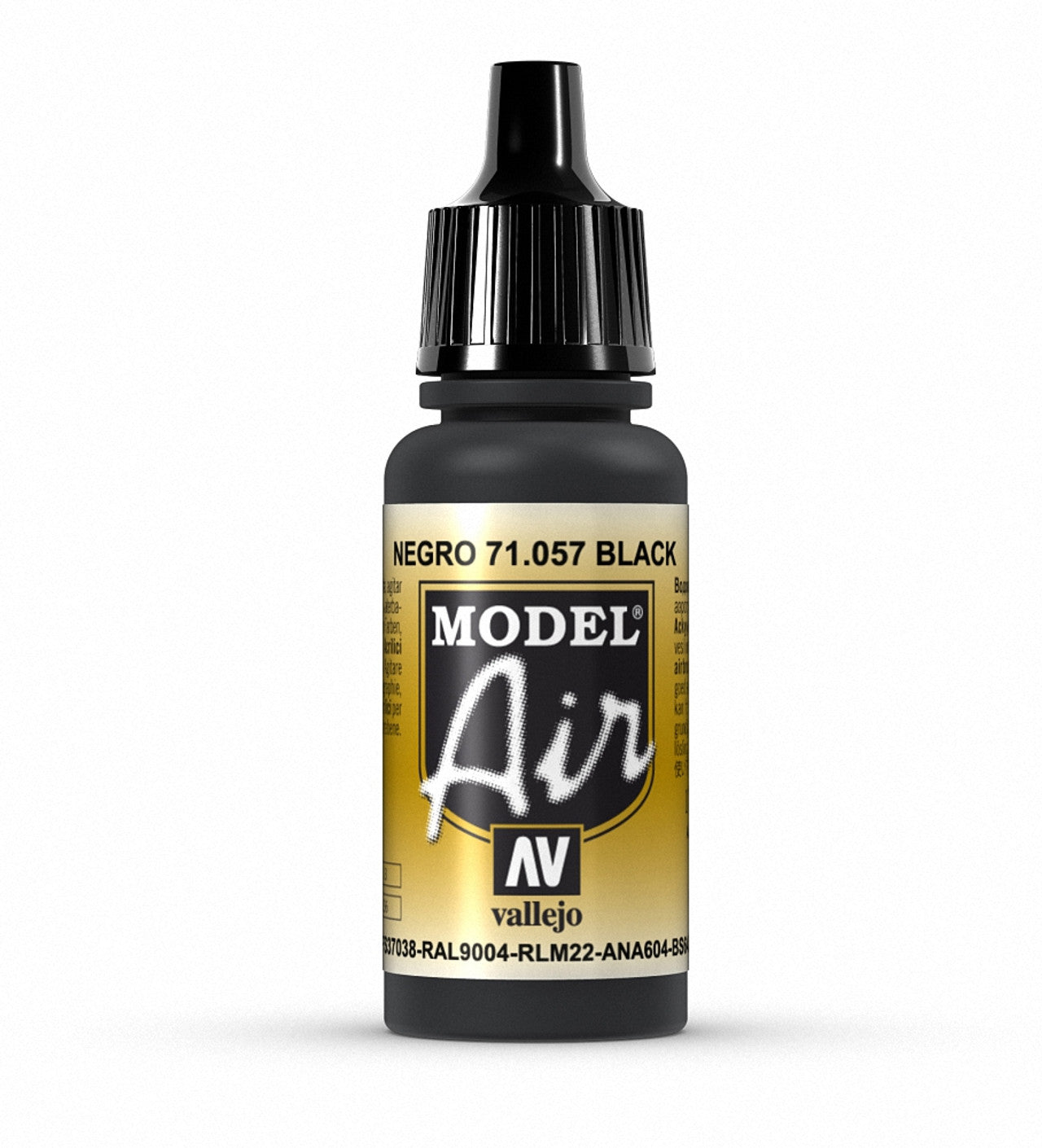Vallejo Model Air - Black 71.057