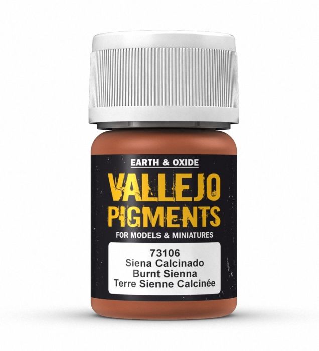Vallejo Pigments - Burnt Sienna 73.106