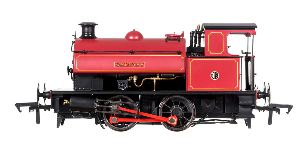 Hawthorn Leslie 0-4-0 Maroon 'Walaby' Aust Iron