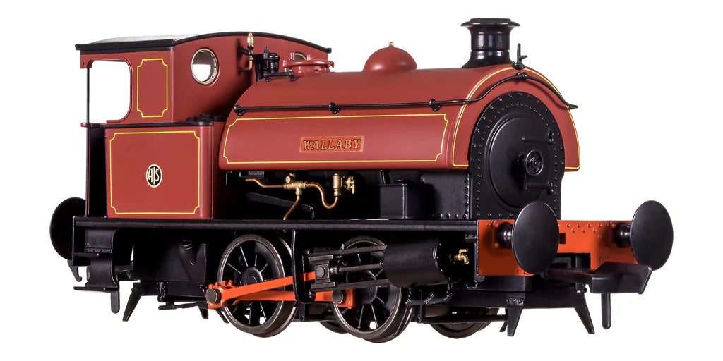 Hawthorn Leslie 0-4-0 Maroon 'Walaby' Aust Iron
