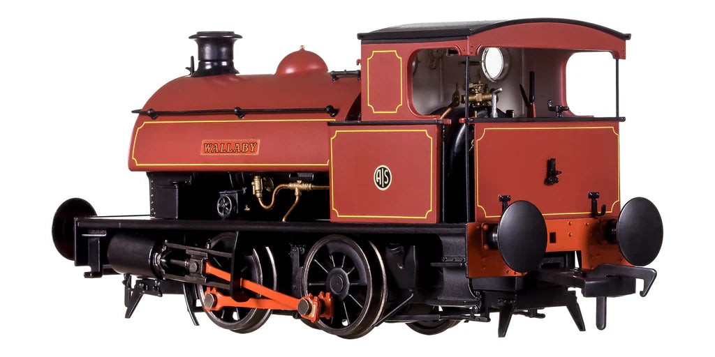 Hawthorn Leslie 0-4-0 Maroon 'Walaby' Aust Iron