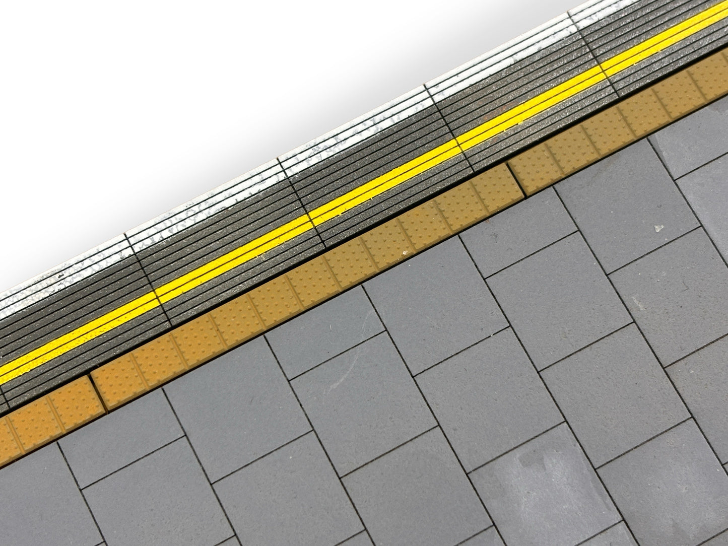 Underground Style Single Sided Platform Straight - 70mm