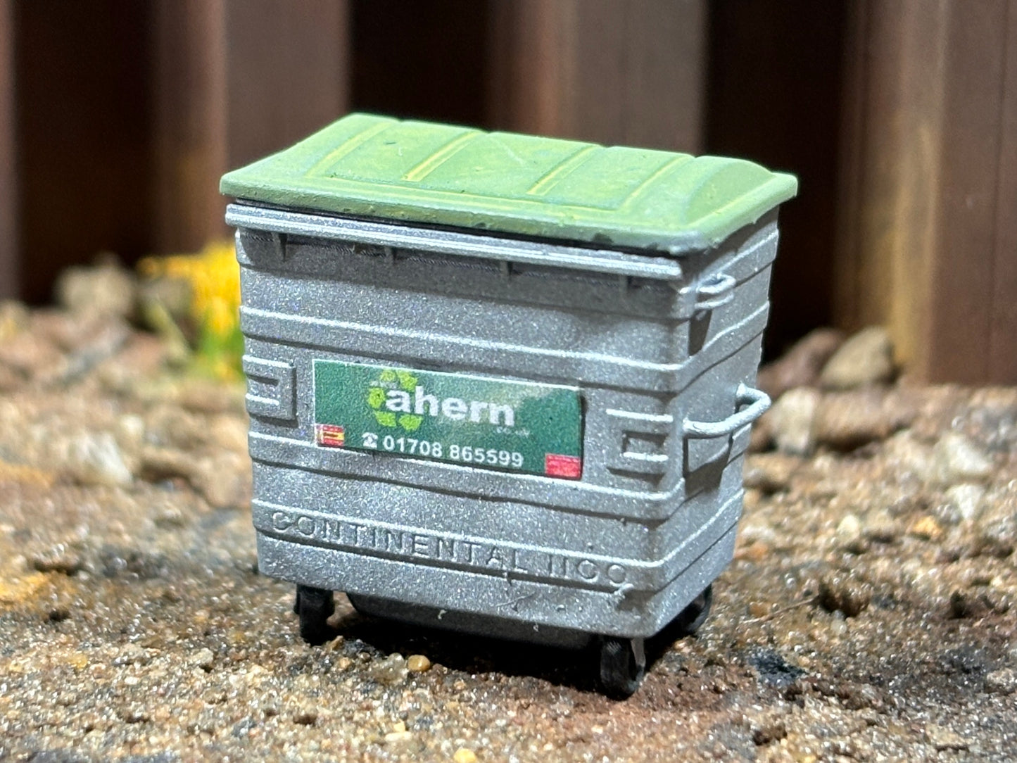 'Ahern' Logo Metal Commercial Bins - Custom - O gauge