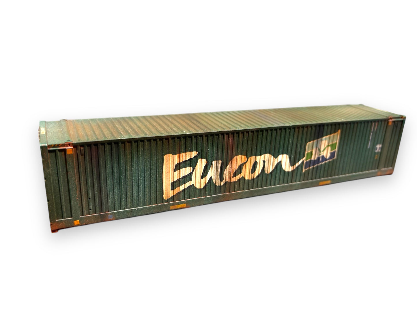 Dapol 40ft Shipping Container 'Eucon' Weathered by Bunters Yard