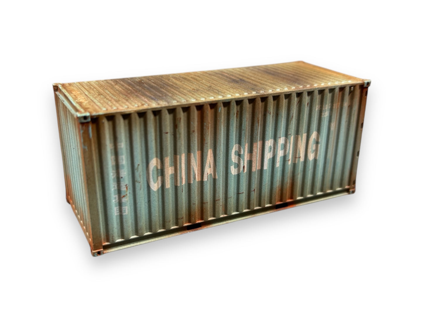 Dapol 20ft Shipping Container 'China Shipping' Weathered by Bunters Yard