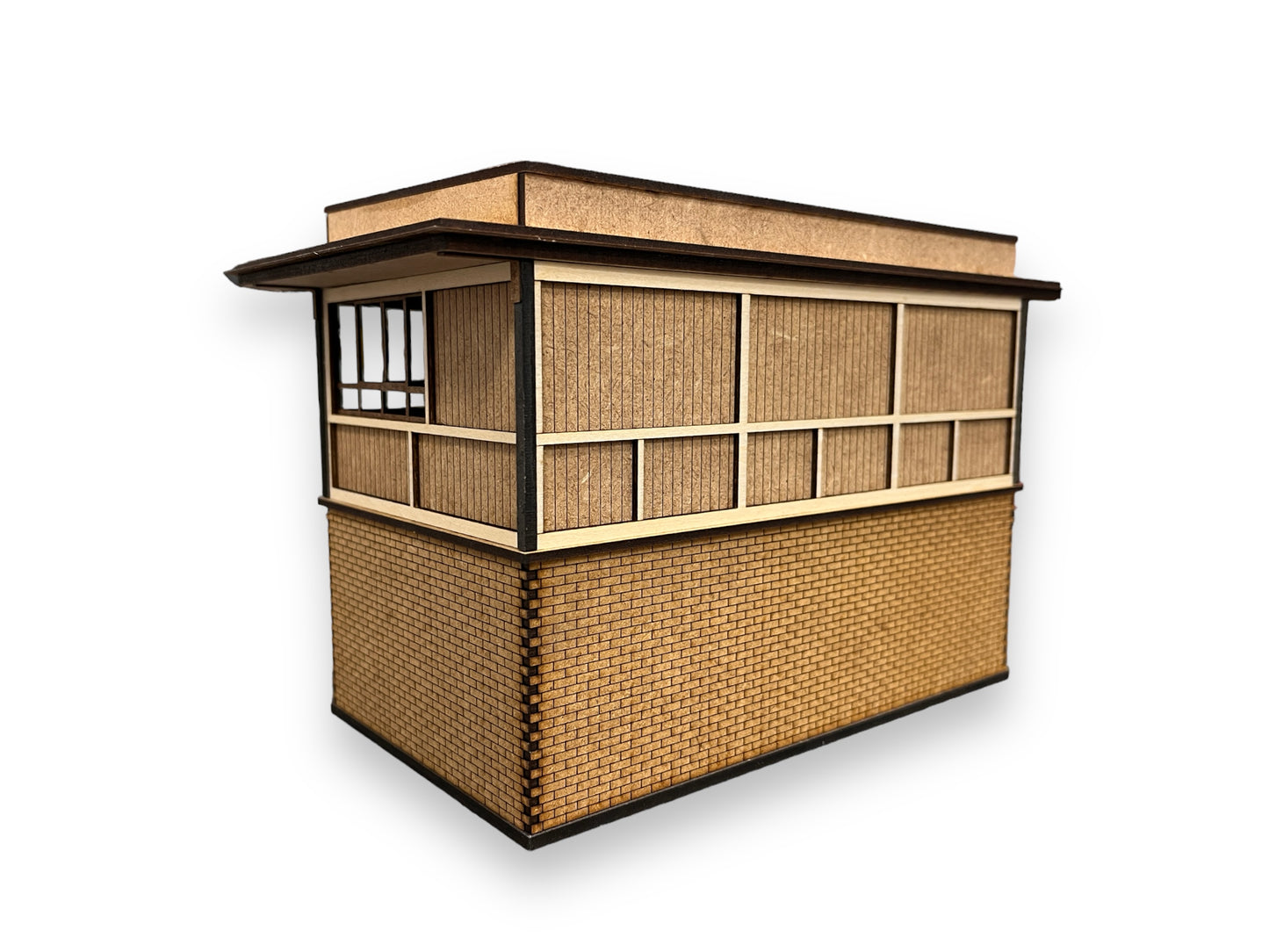 Type 15 Signal Box Kit - Brick Base - O Gauge