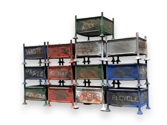 Stackable Steel Stillages - Square - O Gauge