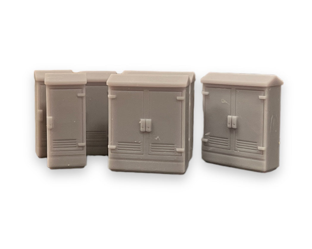 Relay Cabinets (Set of 6) Style A