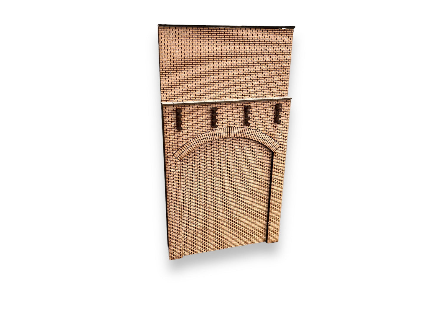 Low Relief Retaining Wall Arch Kit O Gauge (Double Arch)