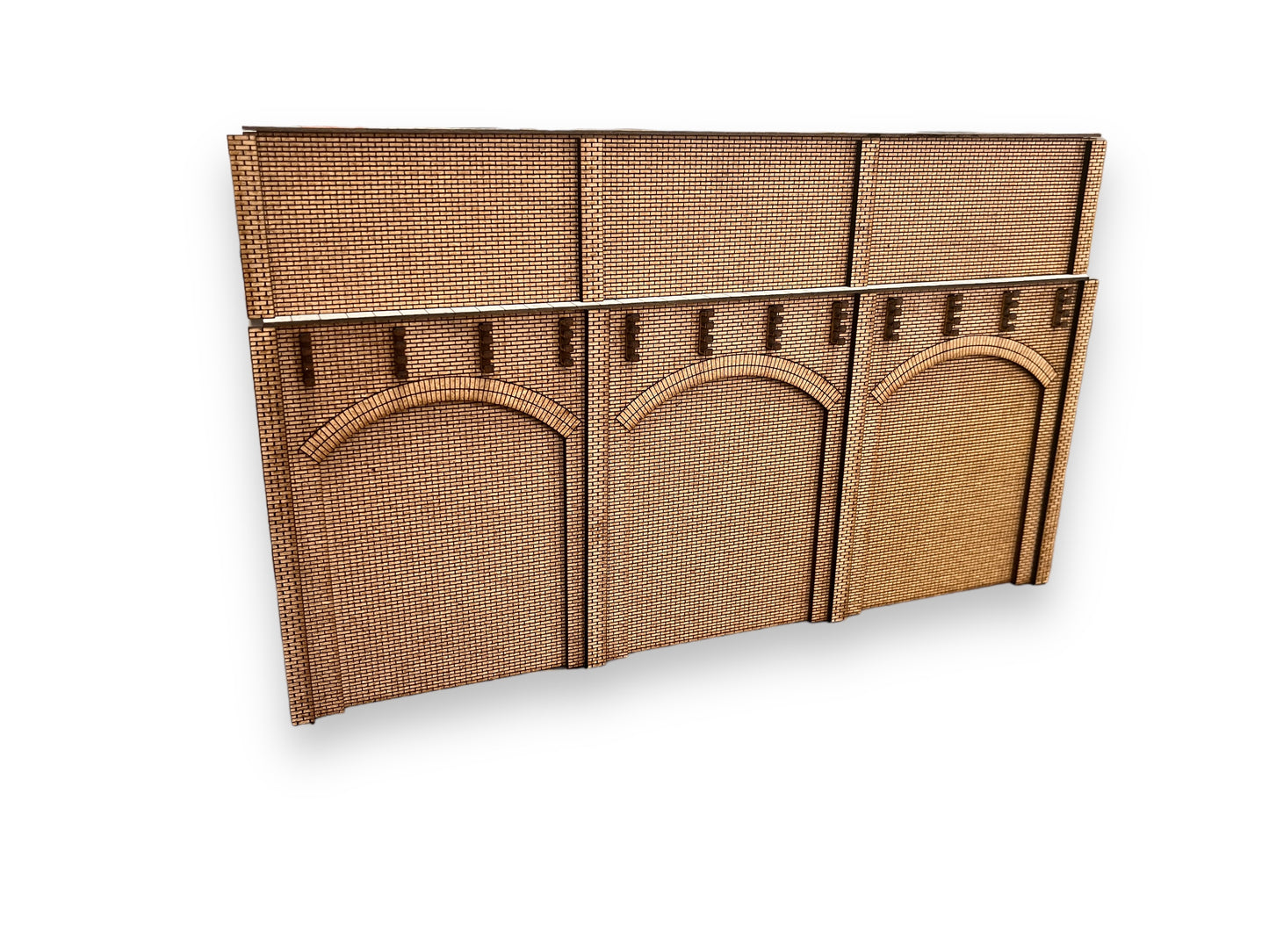 Low Relief Retaining Wall Arch Kit OO Gauge (3 Arch)