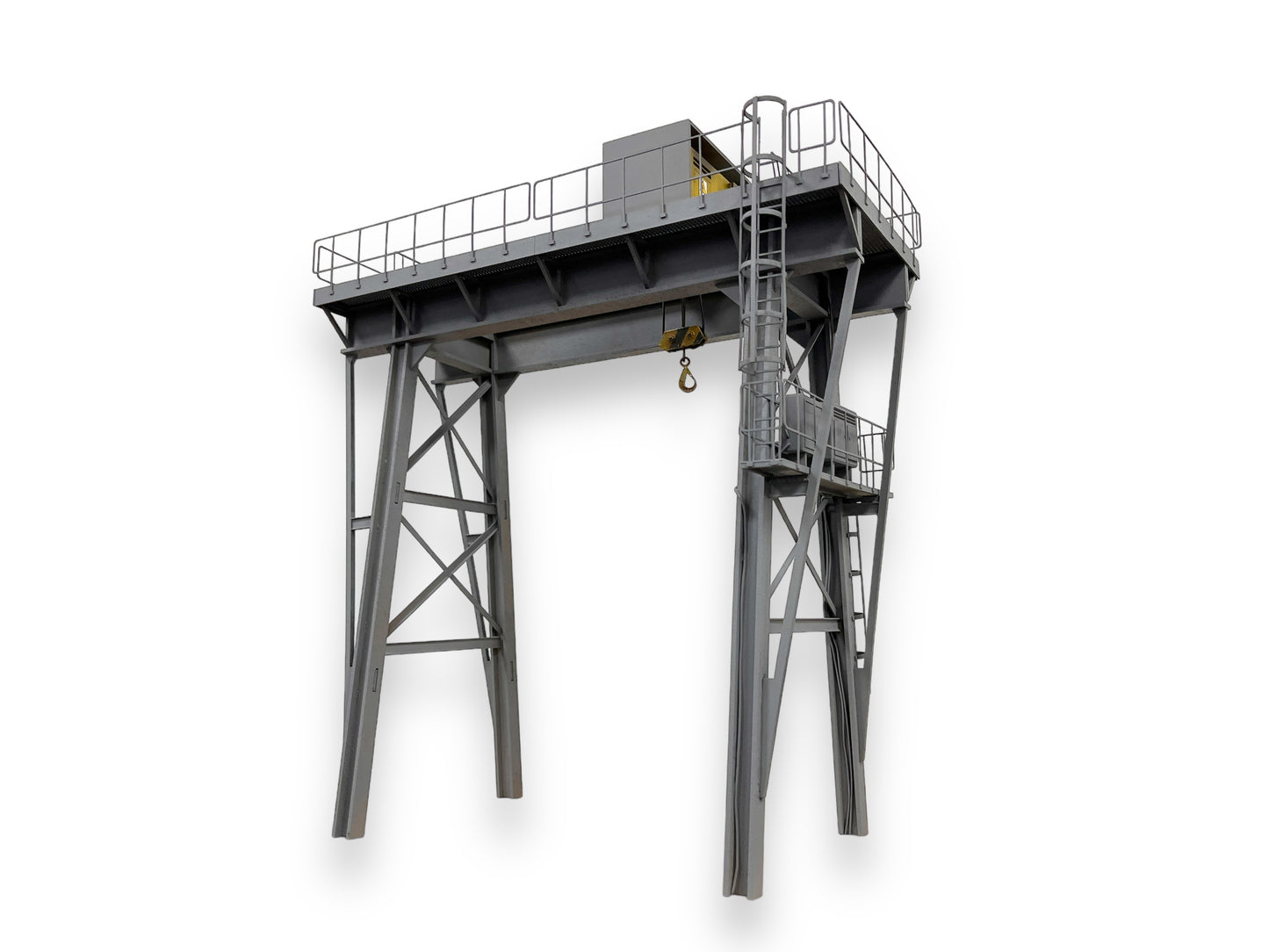 Nuclear Flask Gantry Crane for OO Model Railway