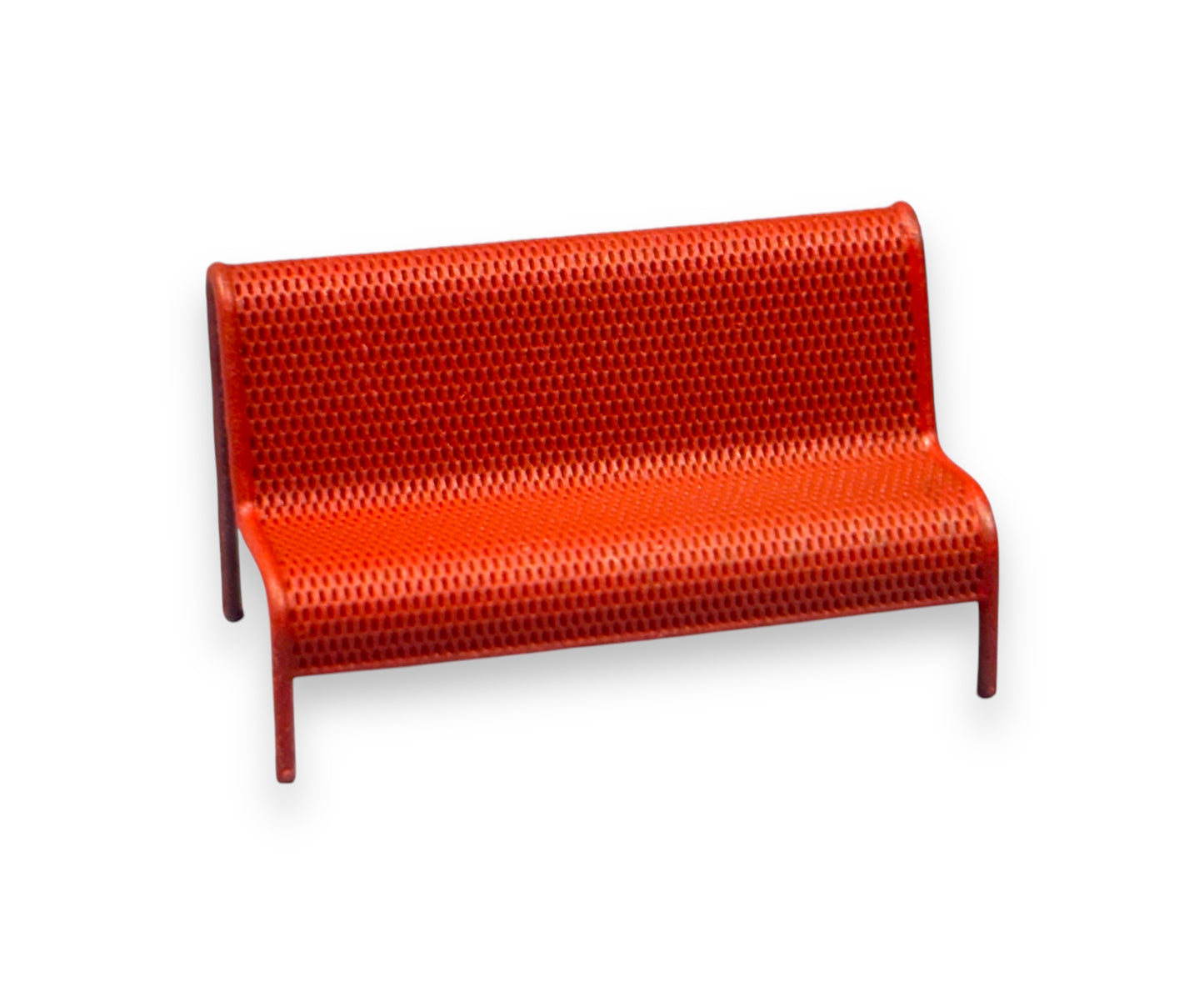 Modern Style Mesh Platform Bench - OO Gauge