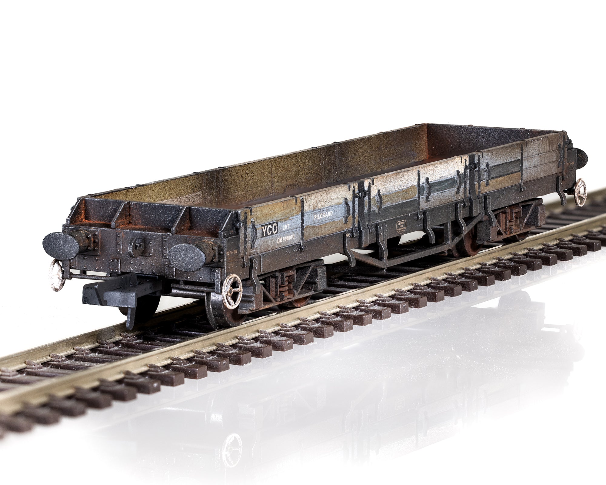 Model store railway wagons