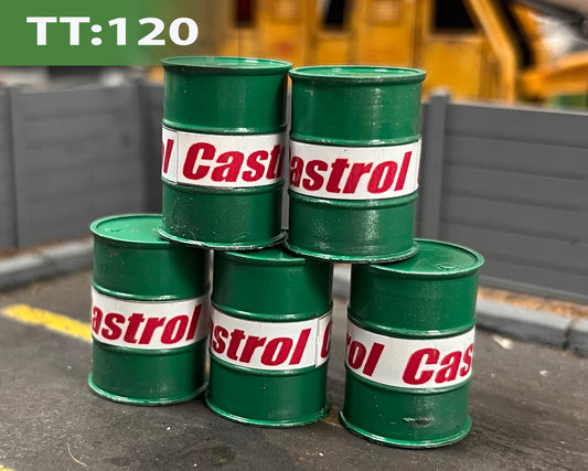 Castrol Oil Drums - Pristine - TT:120