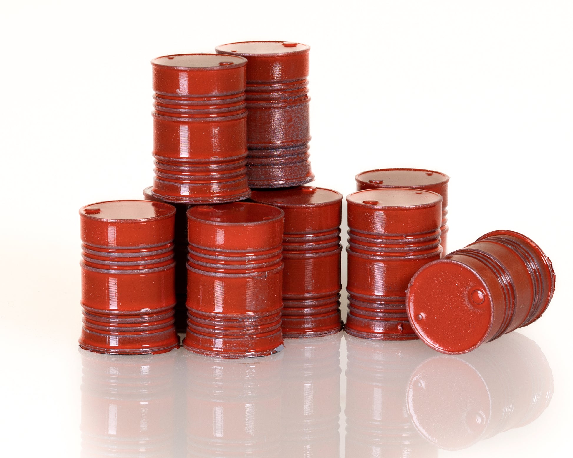 Red Oil Drum - OO Gauge – Bunters Yard