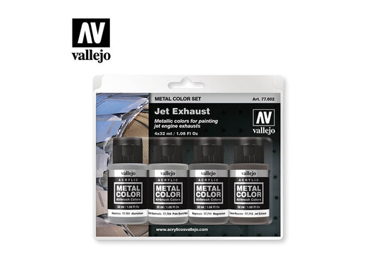 Vallejo Metal Colour Set - Jet Exhaust 77.602