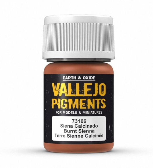 Vallejo Pigments - Burnt Sienna 73.106