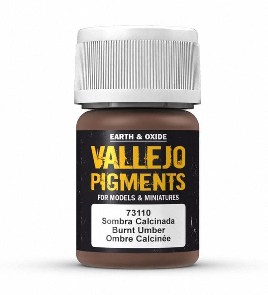 Vallejo Pigments - Burnt Umber 73.110